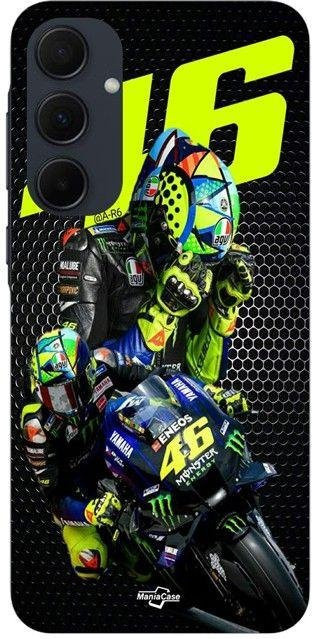 Samsung Galaxy A35 Handyhülle mit Valentino Rossi MotoGP Monster Logo in Multicolour - Bild 1