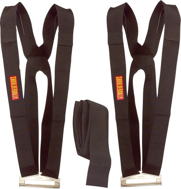 ShoulderDolly Tragegurt Set in Schwarz B/T/H: 190 x 90 cm - Bild 1