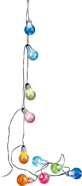 LIVARNO LED-Sommerlichterkette mehrfarbig mit Timer und IP44 Schutz für die Weihnachtsdeko - Bild 1