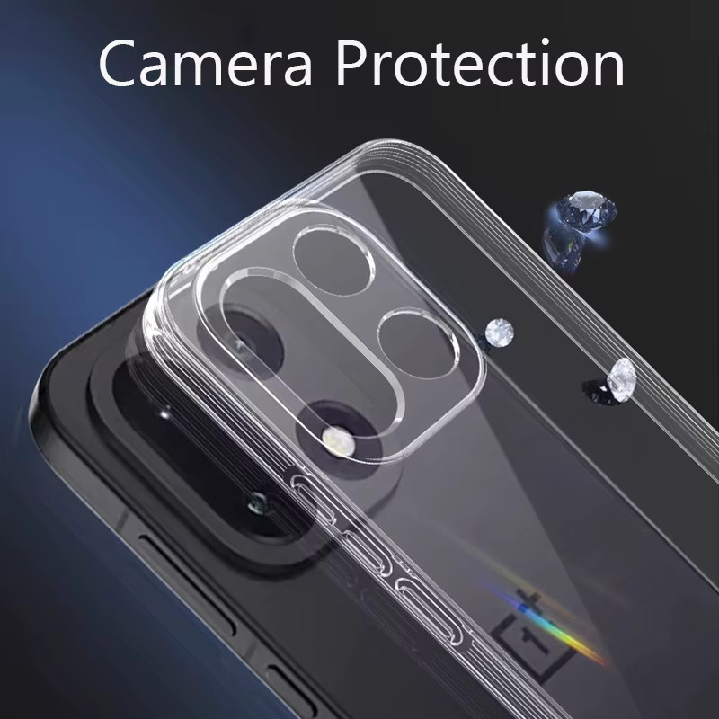 Transparente TPU-Schutzhülle für OnePlus 15 5G und OnePlus 15R, schlankes und weiches Cover in Transparent - Bild 2