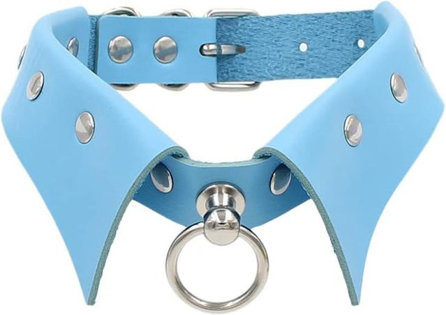 YIRAN Lederhalsband, Schwarz, Damen - Bild 1