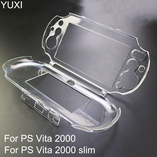 YUXI Transparente Schutzhülle für PS Vita 2000 Slim / PSV, Harte Kristall-Schutzhülle in Transparent - Bild 1