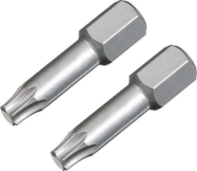 LUX-TOOLS Torsion Bit Comfort TX20 Schraubendreher-Bits aus Stahl, 2 Stück, Silber - Bild 1