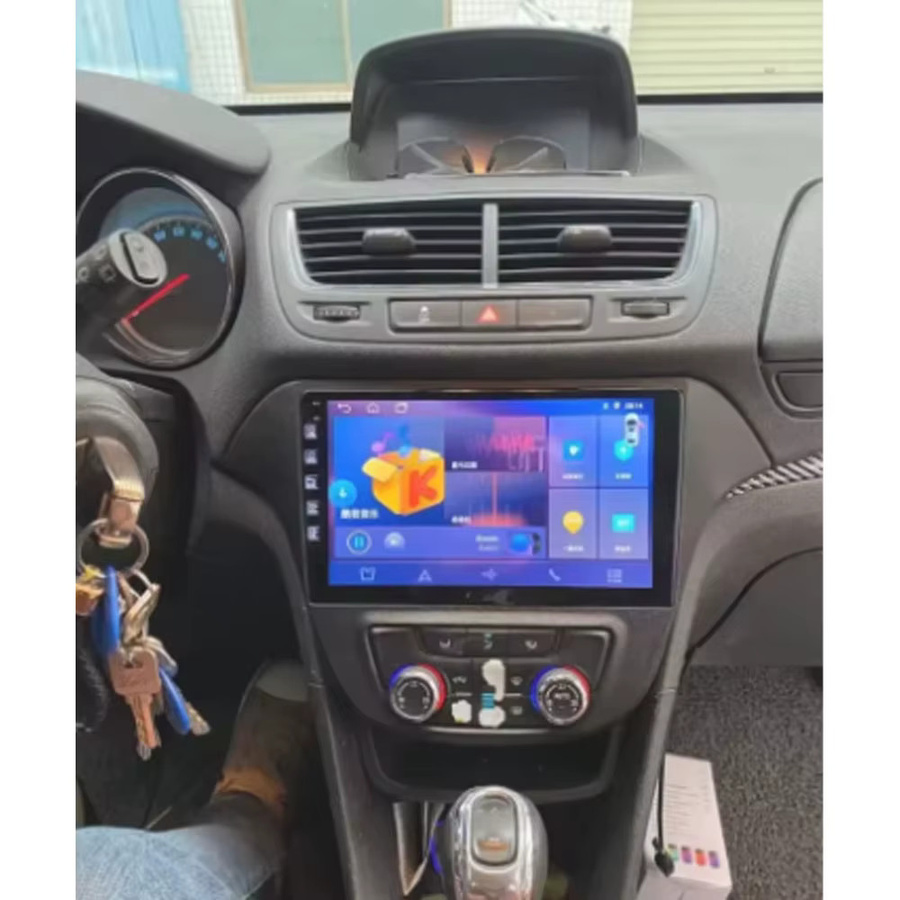 9 Zoll Android Autoradio mit 4G+64G und WLAN für Buick Encore sowie Opel und Vauxhall Mokka 2013-2018 in Schwarz - Bild 2