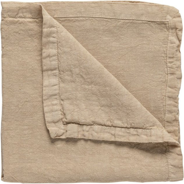 Costa Nova Tischläufer Maria aus Leinen in Braun, 4er Pack, B: 45 cm, L: 170 cm - Bild 1