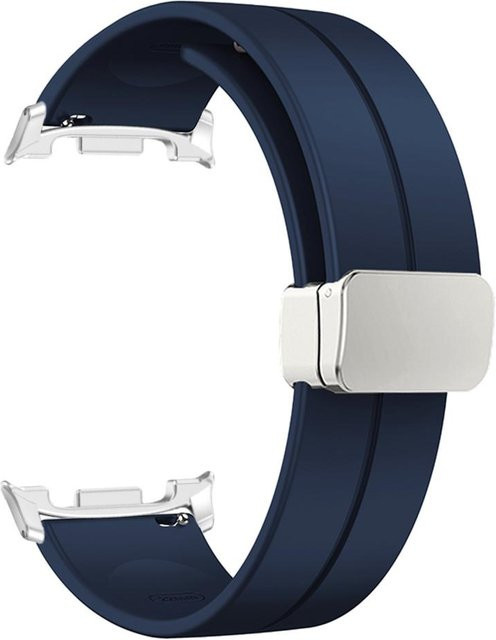 Jaytop Uhrenarmband Silikon, Magnetisch, Blue, Unisex - Bild 1