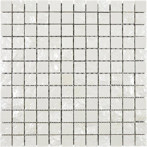 HuH Mosaikfliese Nippon Wandbelag aus Keramik in Weiss, B/L: 31,6 x 31,6 cm - Bild 1