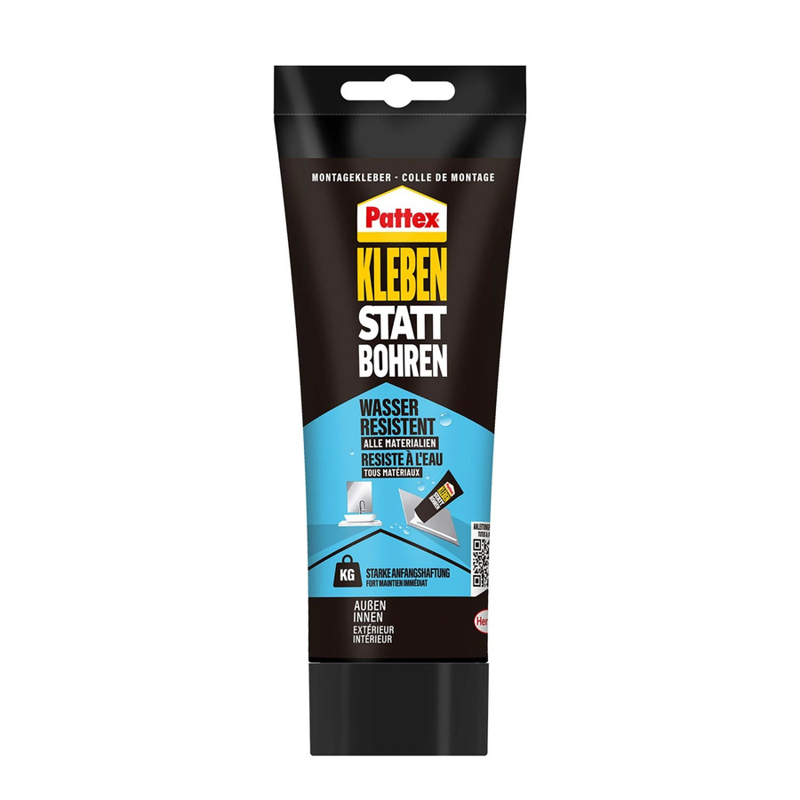 Pattex Montagekleber Kleben statt Bohren wasserresistent, weiß, 340 g - Bild 2