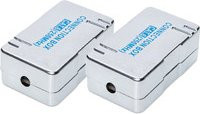 DIGITUS CAT 6 Ethernet LAN Verbindungsmodul Adapter für Twisted Pair Kabel, Silber, 2 Stück - Bild 1