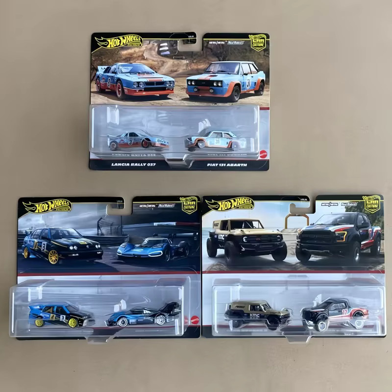 Hot Wheels Auto Kultur HBL96 Dual Auto Serie, 1/64, Legierung, Spielzeug Auto Modell - Bild 2