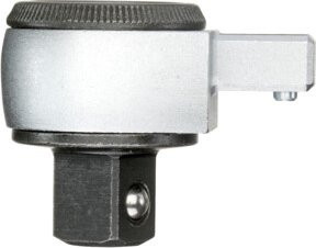 Gedore Einsteckumschaltknarre 7412-01 in Silber aus Chrom-Vanadium mit 3/8 Zoll Antrieb - Bild 1