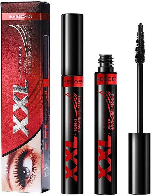 Secret Hut Mascara, schwarz, waterproof - Bild 1