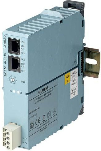 Siemens 6MF2853-2AA00 SPS-Erweiterungsmodul mit Ethernet/LAN in Blau - Bild 1