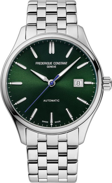 Frederique Constant Armbanduhr Automatik, Edelstahl, Grün, 40 mm, Herren - Bild 1