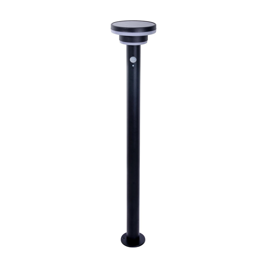 Näve LED-Solar-Stehleuchte Nora mit Erdspieß, Schwarz, Durchmesser: 16 cm, Höhe: 86 cm - Bild 2