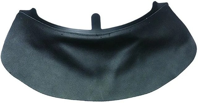 Dräger Nackenschutz aus Leder für Helme Hps 4500, 4300 und 6200, Schwarz - Bild 1