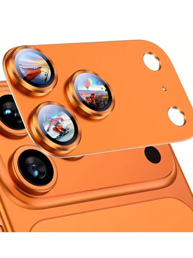 Metallglas-Kameraobjektivschutz für iPhone 17 Pro und iPhone 17 Pro Max sowie iPhone 17 Air in Schwarz - Bild 7
