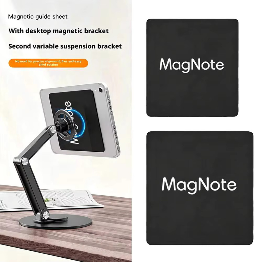 Universelle magnetische Aufkleberhalterung in Schwarz für iPad-Tablets und E-Book-Reader - Bild 4