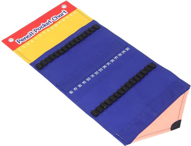Shoemst Stifttasche als Wandtasche und Stiftspender für das Klassenzimmer in Blau - Bild 1