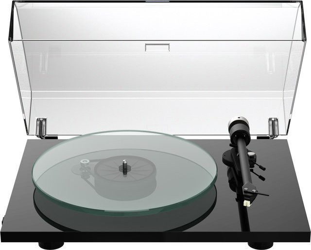 Pro-Ject T2 Super Phono Plattenspieler in Hochglanz Schwarz - Bild 1