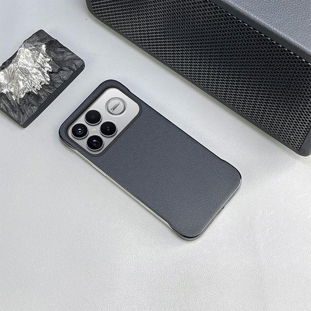 YULIN Rahmenlose Schutzhülle aus Hart-PC für POCO F8 Ultra, F8 Pro und Redmi K90 Pro Max in Schwarz, Stoßfeste Matt-Schutzhülle - Bild 1