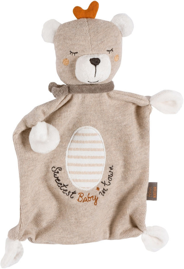 Fehn Schmusetuch Teddy Baby, Plüsch / Textil, ab 0 Jahre - Bild 1