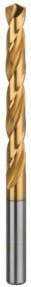 Bosch Metallbohrer HSS-TiN Twist Drill in Gold, Durchmesser: 10 mm, Gesamtlänge: 87 mm, Gesamthöhe: 133 mm - Bild 1