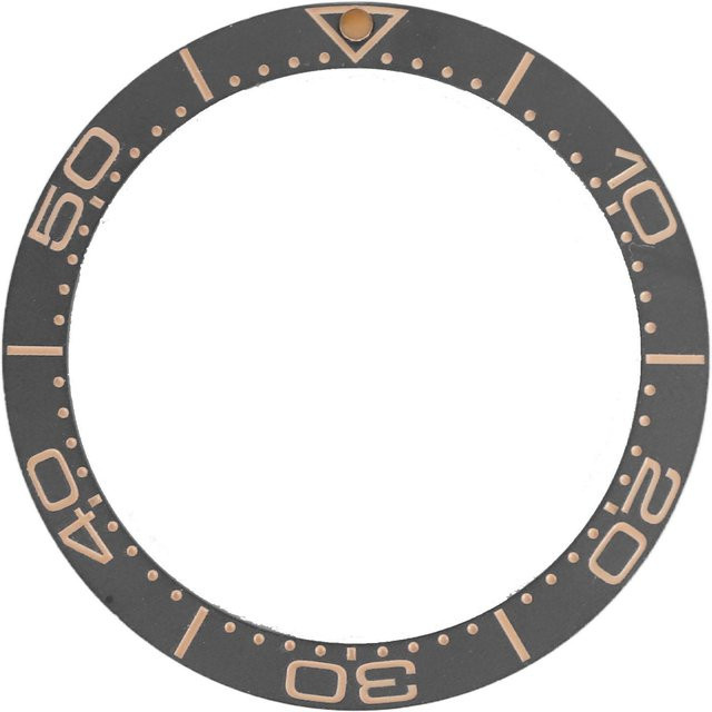 Neoglint Uhrenlünette Keramik, 38 mm, Grau, Herren - Bild 1