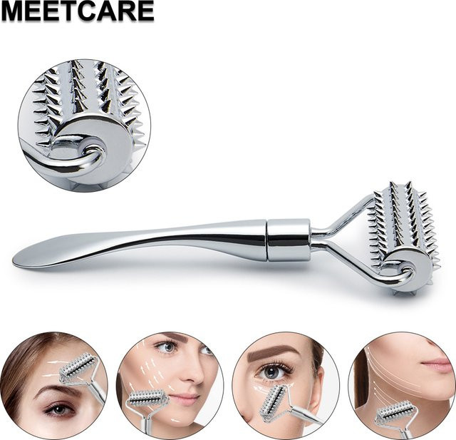 MEETCARE Gesichtsroller-Massagegerät, Zinklegierung, Unisex - Bild 1