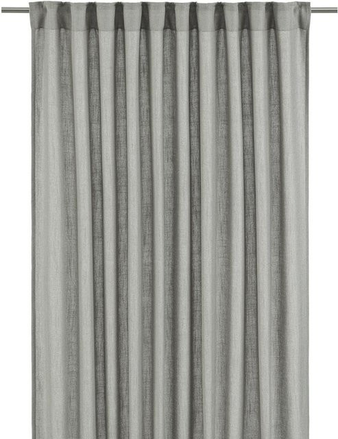 Svanefors Vorhang Cecil in Braun, 2er Pack, halbtransparent mit Used-Look, Breite: 145 cm, Höhe: 320 cm - Bild 1