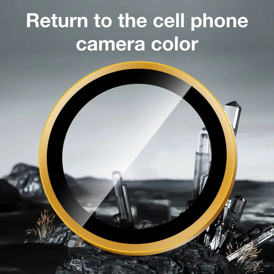 Kamera-Objektivschutz aus gehärtetem Glas für Samsung Galaxy S25 Ultra, S24 Ultra, S23 und S22 Plus in Transparent und Silber - Bild 5