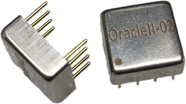Oracle II 02 Hybrid Dual Op Amp Operationsverstärker in Silber, 2 Stück - Bild 1