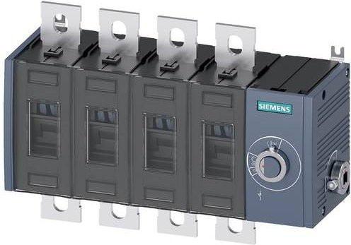 Siemens Lasttrennschalter 4polig 400A 690 V/AC grau 3KD42440PE400 - Bild 1