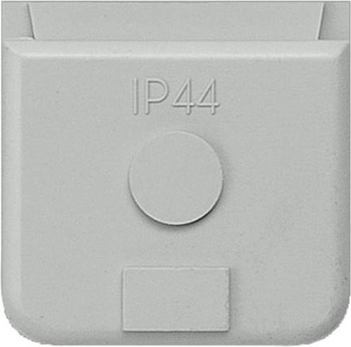 Siemens Schalterprogramm Schiebenippel Delta Aluminium Silber Weiß IP44 Aufputz 5TG4204 - Bild 1