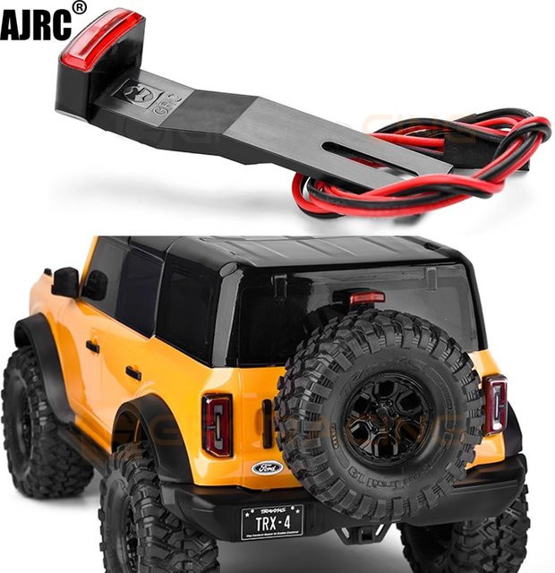 AJRC Ersatzreifen-Bremslicht Rücklicht Lauflicht Offroad-Kletterlicht für 1/10 1/8 Traxxas - Bild 1