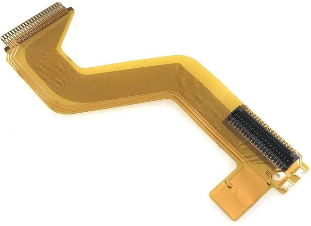 SHxiaolu LCD-Flachbandkabel Ersatzteil für Nintendo DS Lite, oberes Bildschirmkabel in Gold - Bild 1
