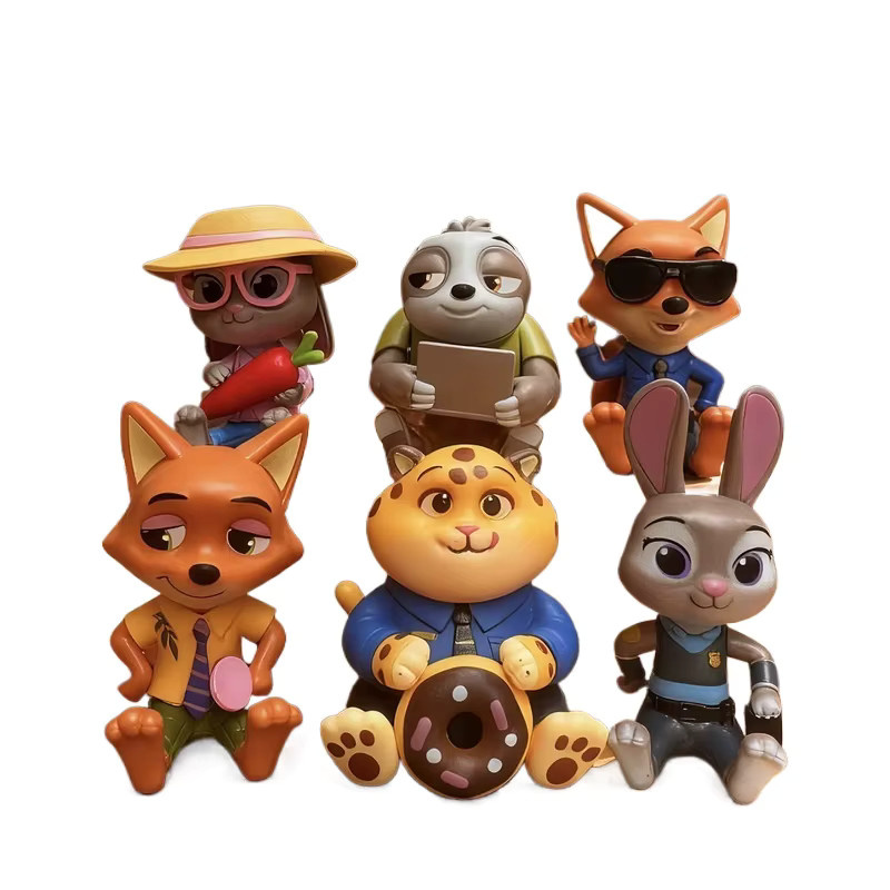 TAKARA TOMY Disney Judy Hopps Nick Wilde Anime-Statue, Sammlerpuppenfigur - Bild 3