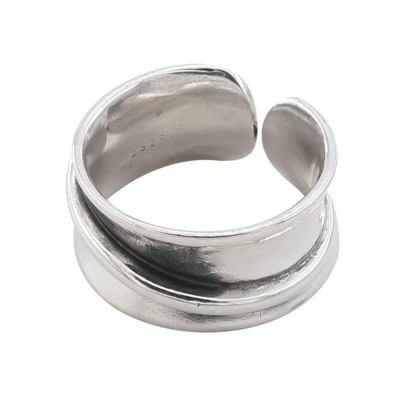 xiyanike Verlobungsringe, Silber, Unisex, Ohne Stein - Bild 5