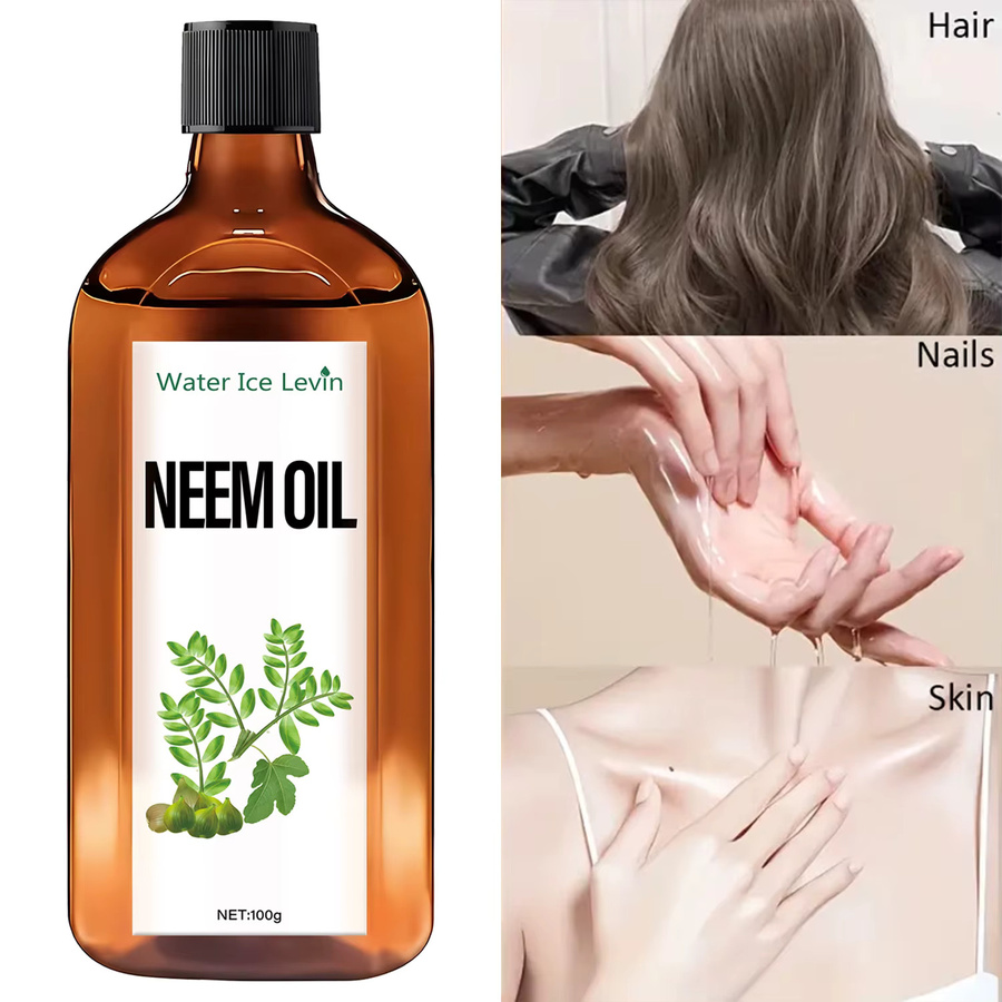 Water Ice Levin Neem Oil Haarbehandlung, Öl für trockenes Haar, Unisex - Bild 3