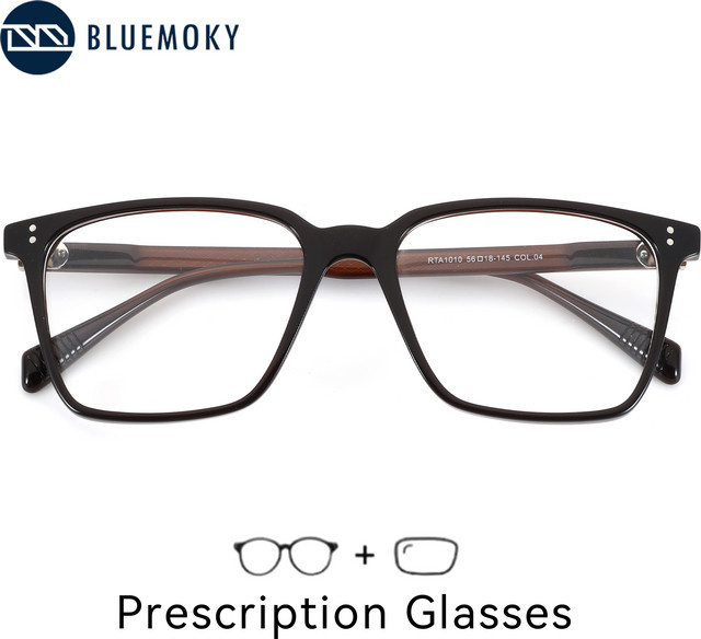 BLUEMOKY Korrektionsbrille, Kunststoff, Vollrand, Herren, photochrom - Bild 1