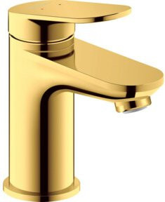 Duravit Waschtisch-Einhebelmischer S Wave in Gold poliert mit 95mm Auslauf - Bild 1