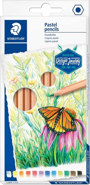 STAEDTLER Pastellkreidestifte in Multicolor aus Holz mit Pigmenten - Bild 1