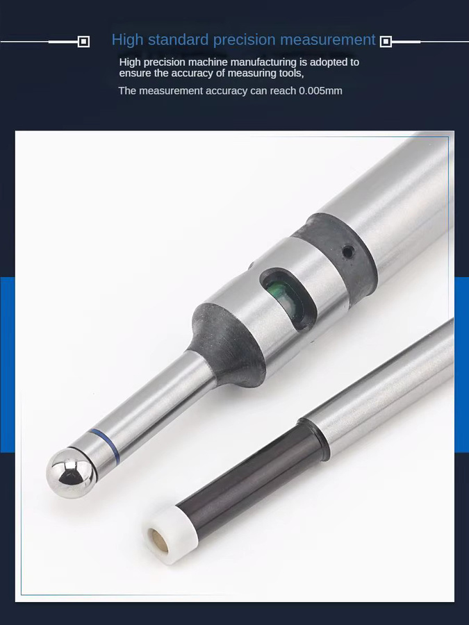 Nicht magnetischer Keramik-Kantensucher als hochpräzises optisches CNC-Werkzeugeinstellgerät - Bild 2