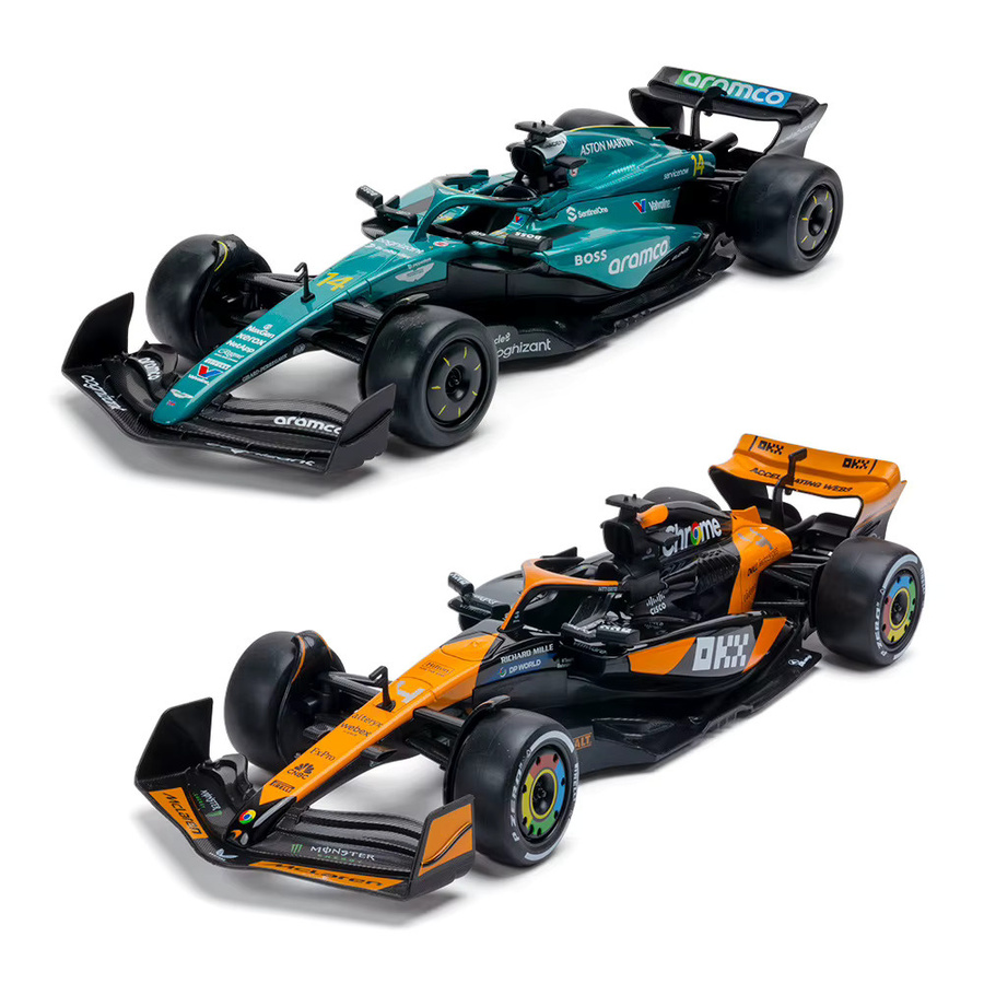 WELLY Formel F1 Sportwagen Modell, 1:18, Metall, Grün, Bunt / Mehrfarbig - Bild 2