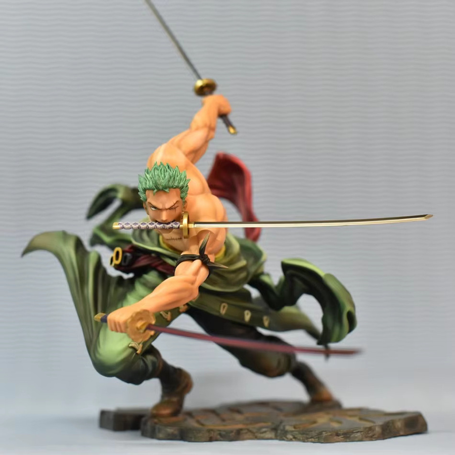 Bandai One Piece Roronoa Zoro Actionfigur, 10cm, Einzelfigur - Bild 5