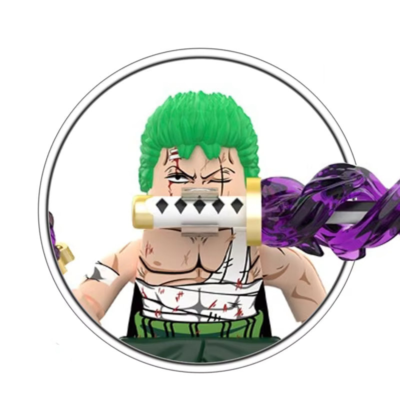 ONE PIECE Bausteine Mini-Actionfiguren Zubehör, 68-teiliges Set - Bild 2