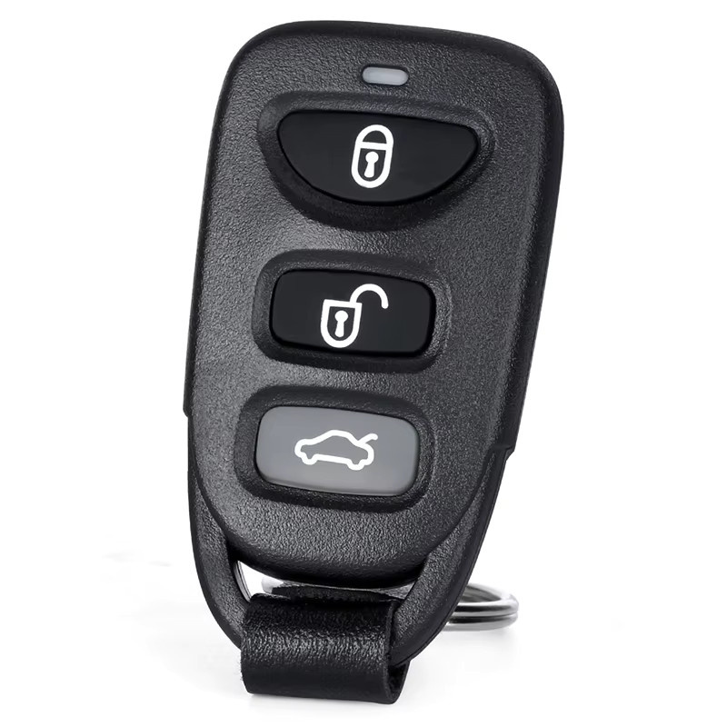 KEYECU Fernbedienungsschlüsselanhänger für Hyundai Veloster 315 MHz P/N: 95430-2V100 FCC ID: NYOSEKS-TF10ATX Schwarz - Bild 5
