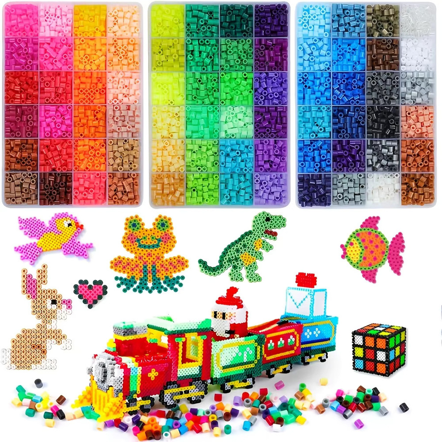 Hama Bügelperlen Bildungs-Set, 96 Farben, Bastelpuzzles - Bild 3