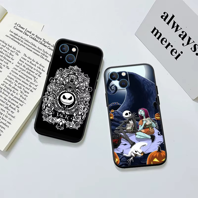 Nightmare Before Christmas Handyhülle für Samsung Galaxy Note 10 S23 S24 S25 Ultra FE Plus Edge Lite A02S A35 A07 A17 in Multicolour - Bild 3