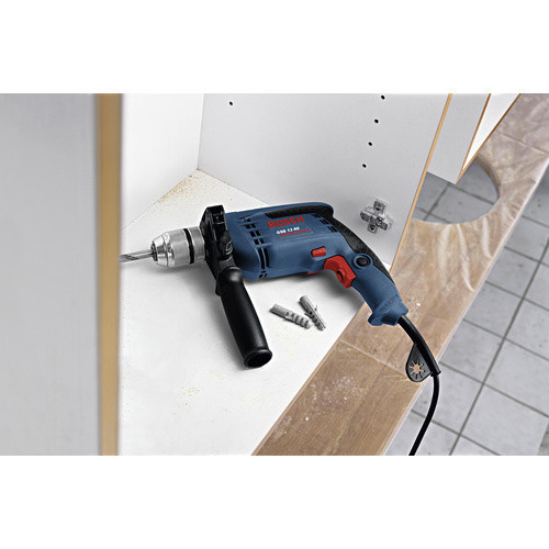 Bosch Professional Schlagbohrmaschine GSB 13 RE, 600 W, Blau/Schwarz - Bild 2
